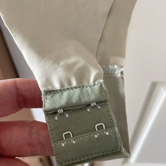 NEW Jonathan Simkhai Channing Terry sweatshirt sleeveless eucalyptus top - Picture 7 of 13